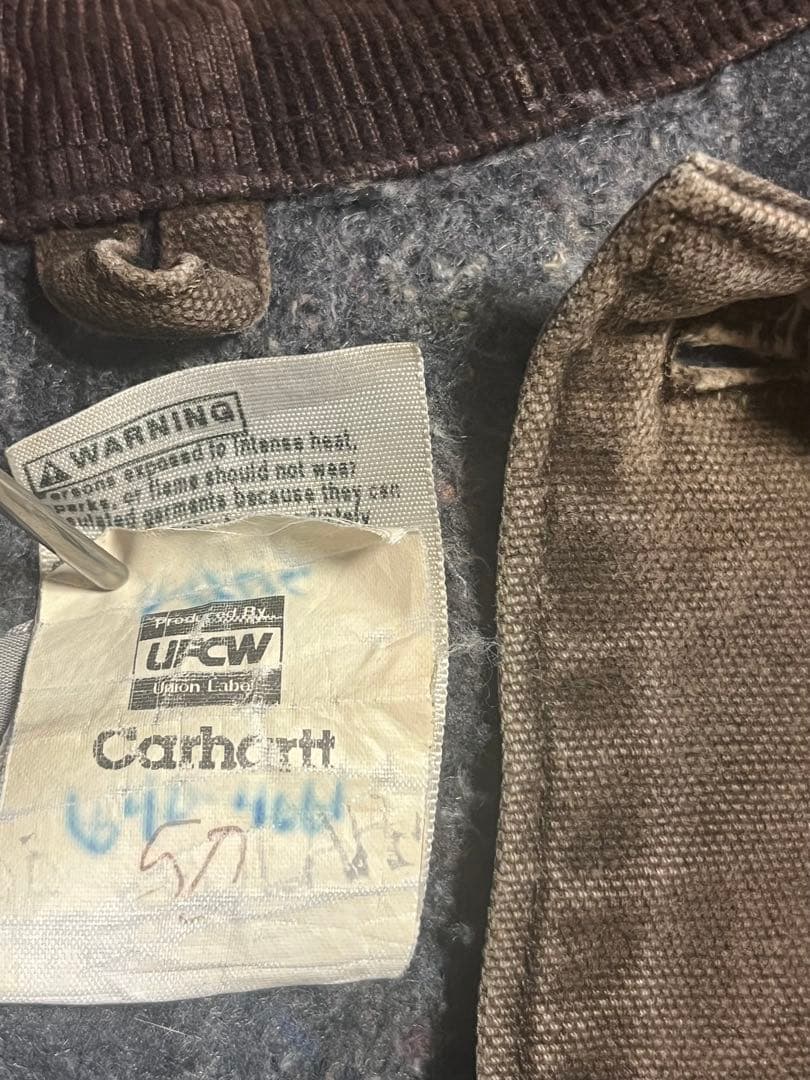 90s Carhartt USA製 チョアコート XL CHT カーハート 茶色