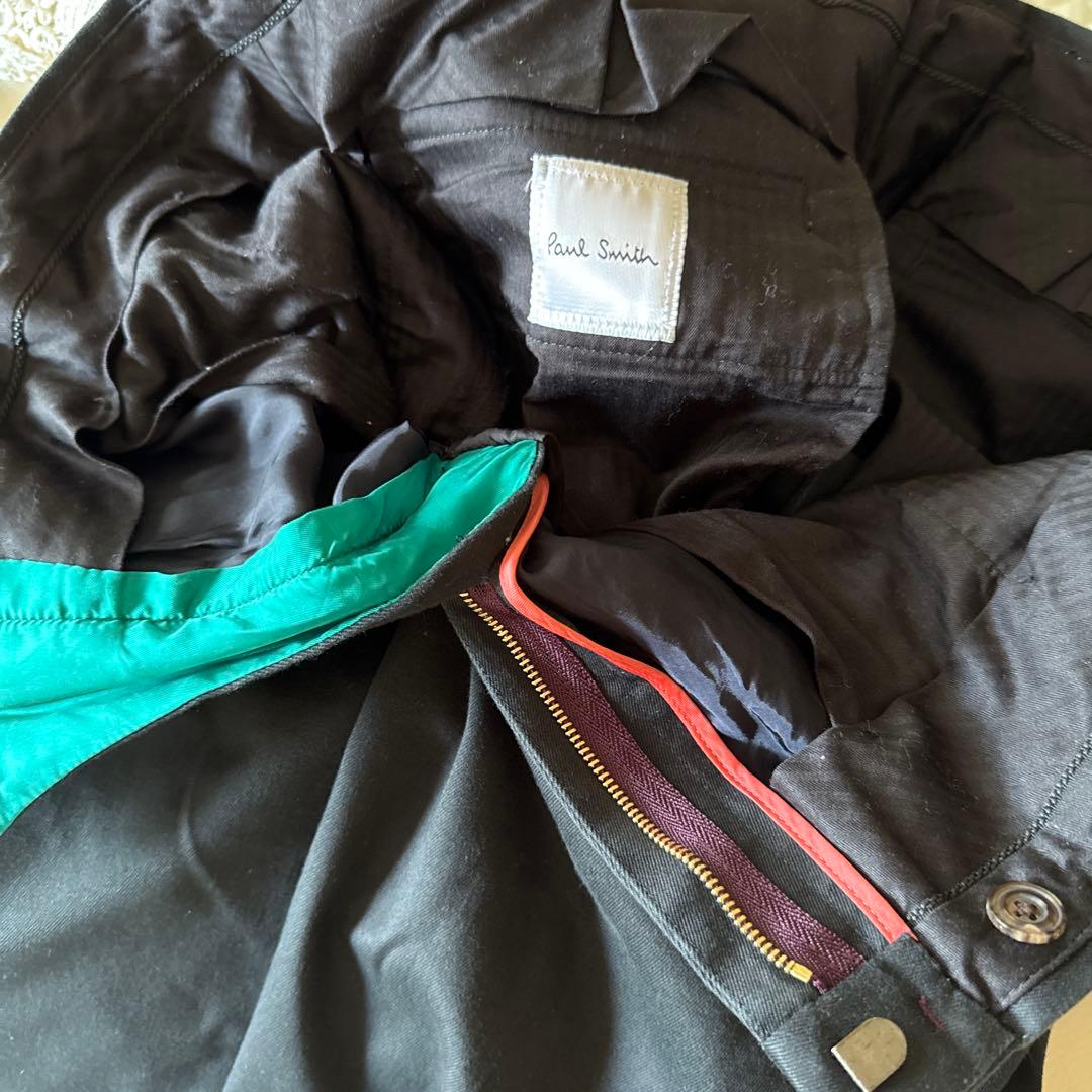 Paul Smith ポールスミススマートアンクルパンツ ブラック　メンズ