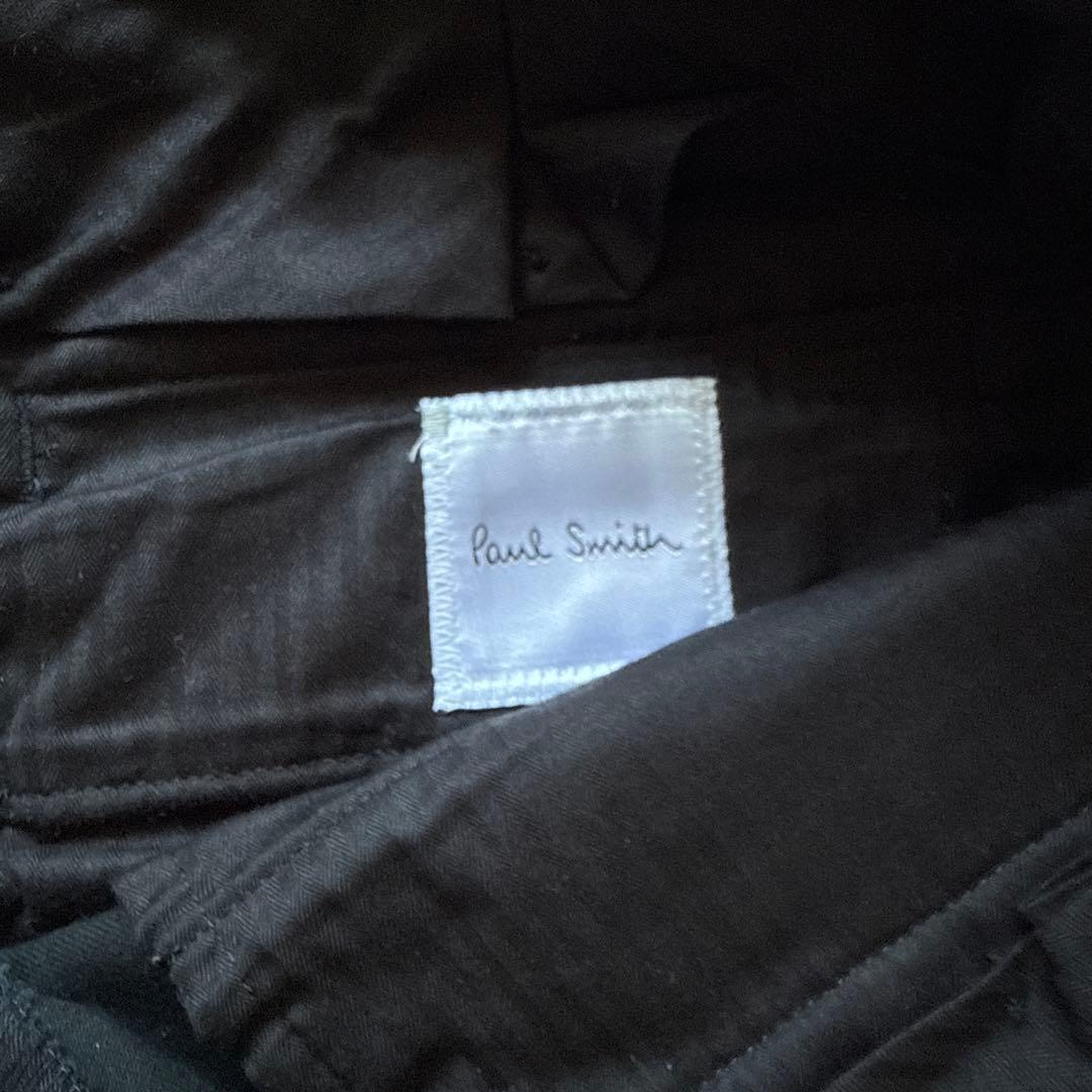 Paul Smith ポールスミススマートアンクルパンツ ブラック　メンズ