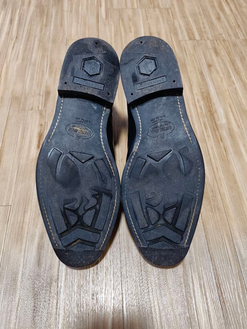 【シューツリー付き】スコッチグレイン　ストレートチップ