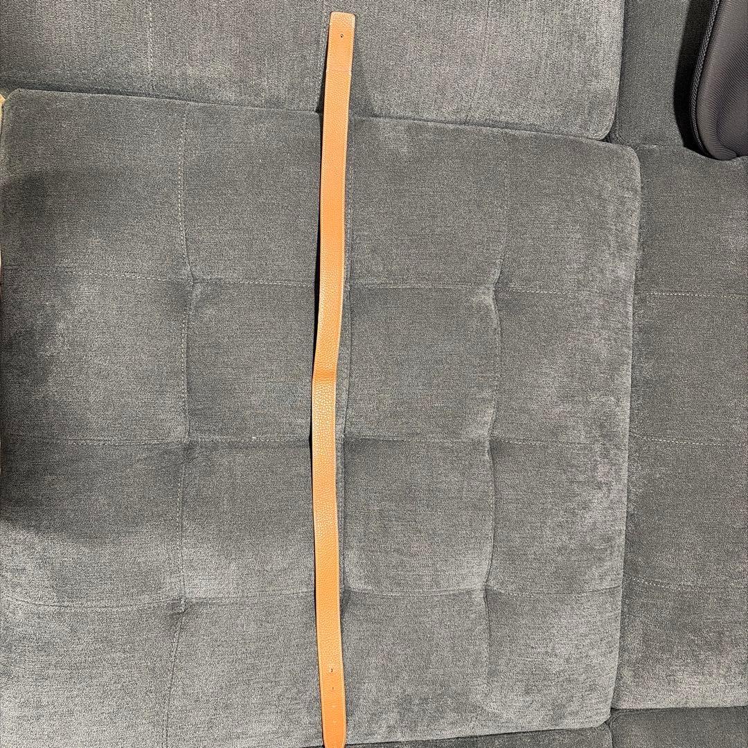 エルメス ブラウンレザーベルト 保存袋付き