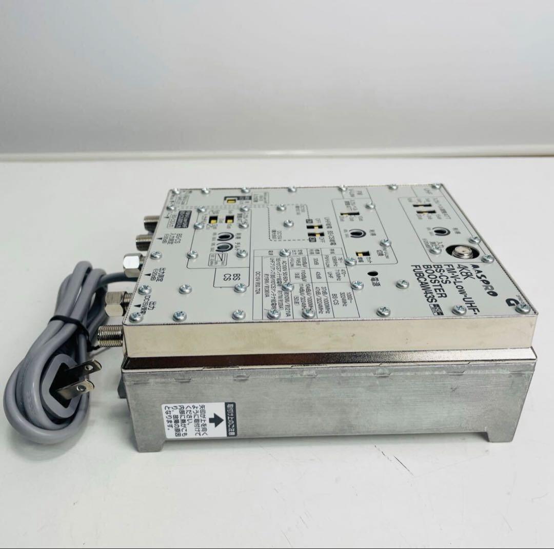 【未使用】マスプロ FUBCAW43S FM・V-Low・UHF・BSブースター