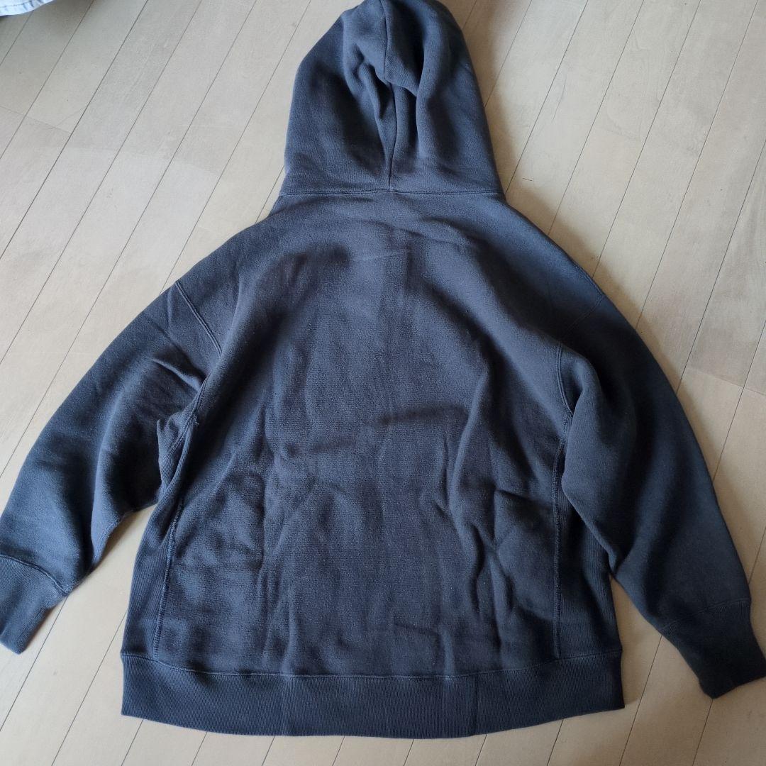 FRAMeWORK 別注リバースウィーブ　ハーフジップパーカーCHAMPION