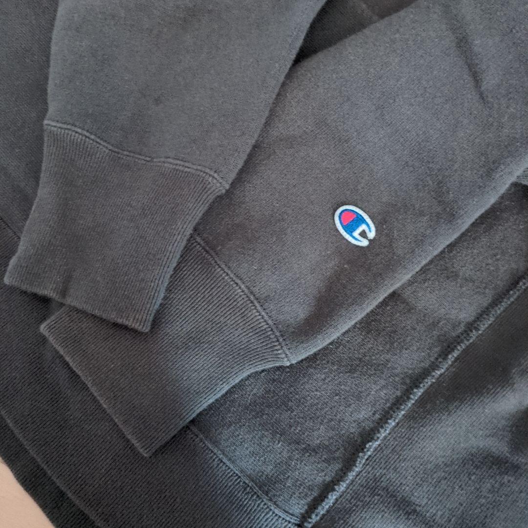 FRAMeWORK 別注リバースウィーブ　ハーフジップパーカーCHAMPION