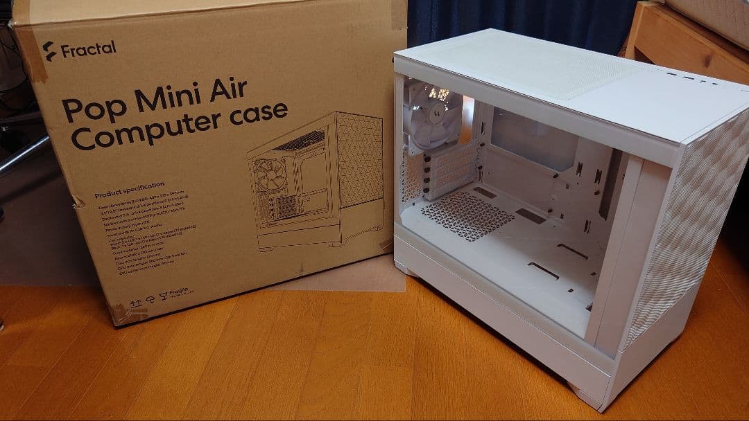 Fractal Pop Mini Air (ホワイトファンのおまけ付き）