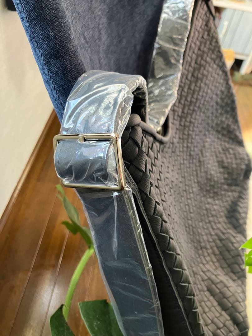 ◆新品未使用◆Llife COW LEATHER MESH BAG LIDNM