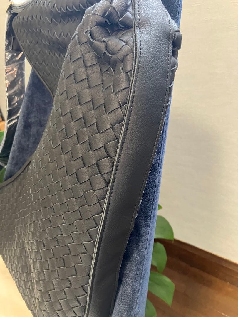 ◆新品未使用◆Llife COW LEATHER MESH BAG LIDNM