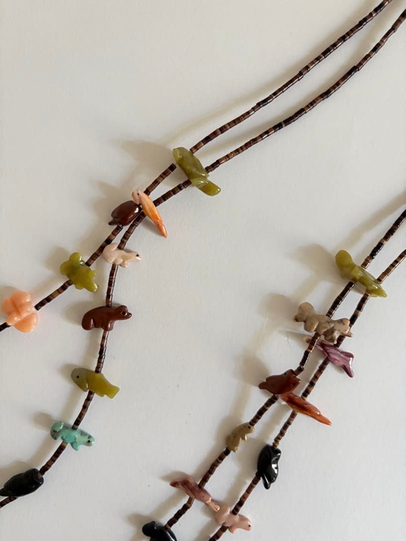 HARPO ハルポ　フェティッシュアニマルネックレス　二連