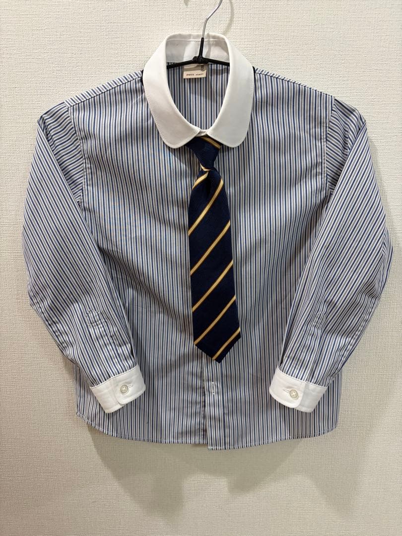 期間限定値下げ プティマイン　フォーマルスーツ 120cm ネクタイ付き