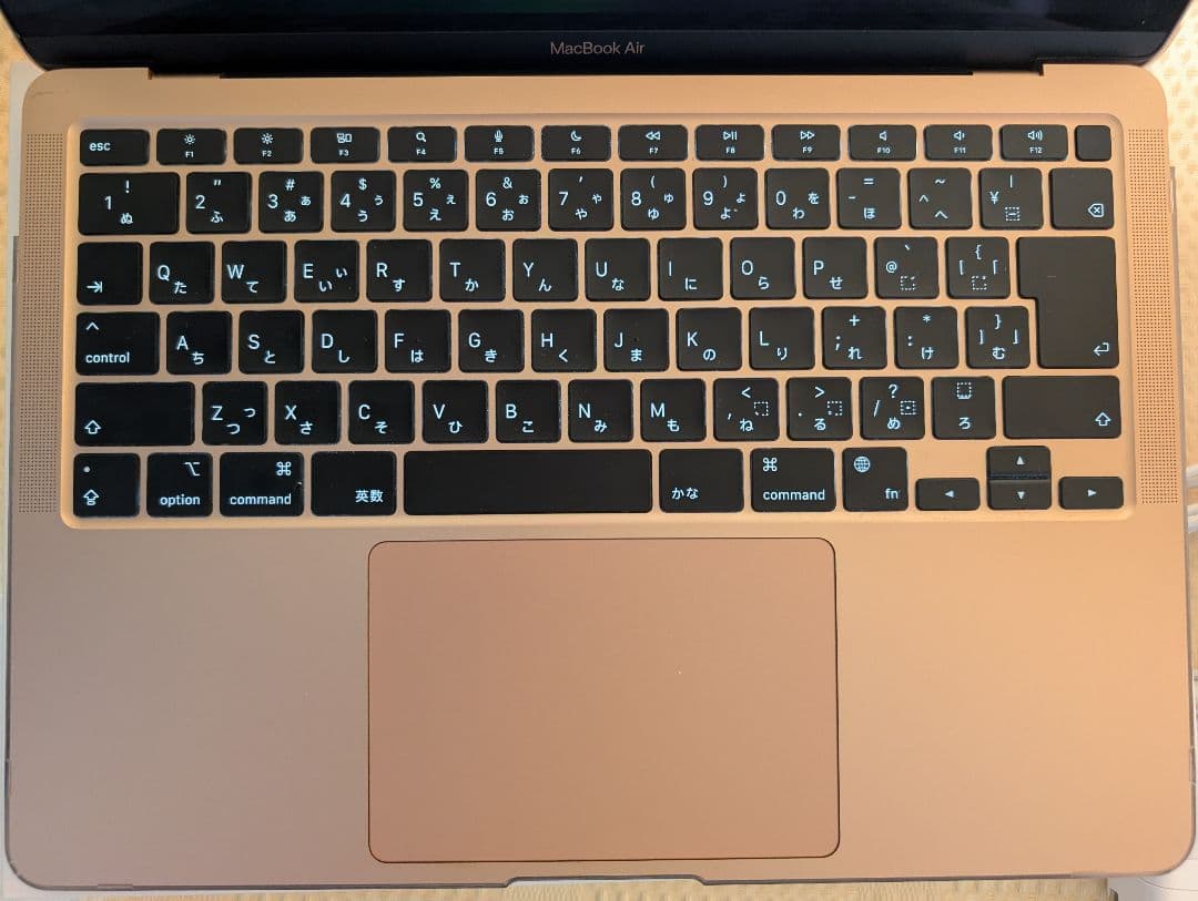MacBook Air M1 GOLD メモリ16GB SSD256GB