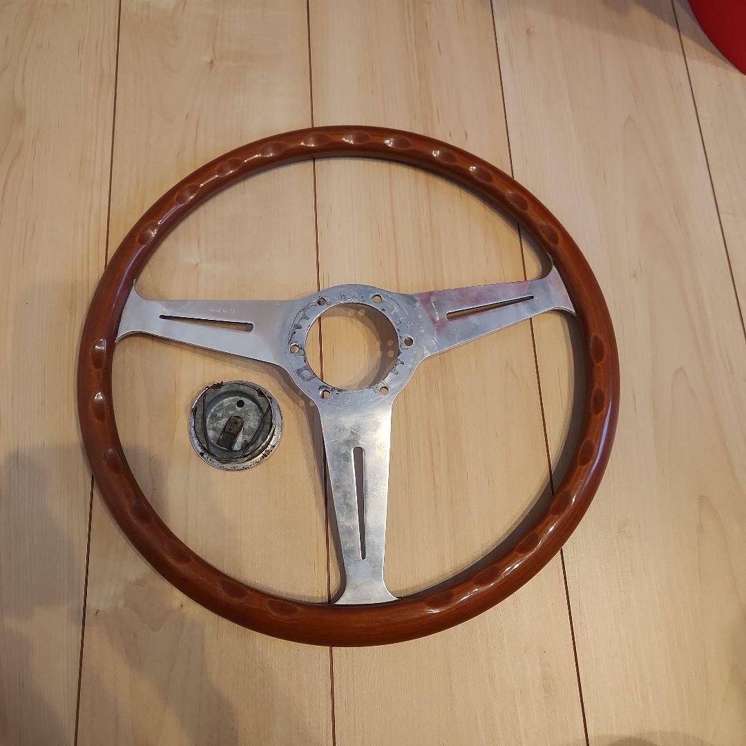 ナルディ ステアリング ウッド ステアリングホイール スポーク 36センチ