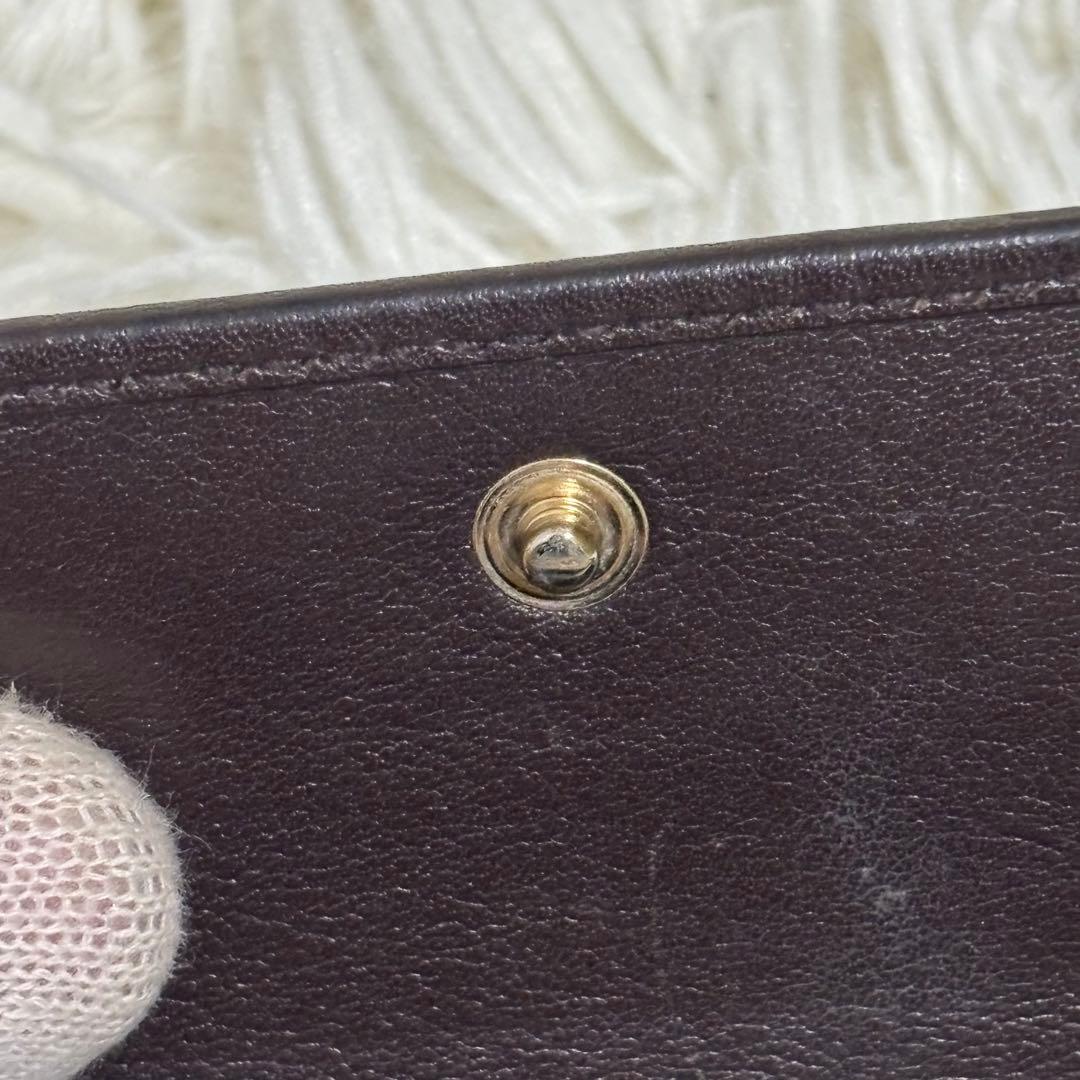 GUCCI グッチ 長財布 GGキャンバス ロゴプレート　レザー　金具