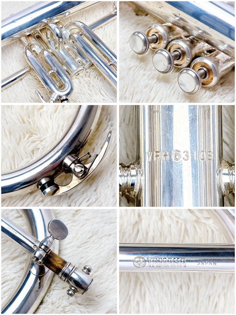 YAMAHA YFH-6310S フリューゲルホルン B♭ マウスピース付き
