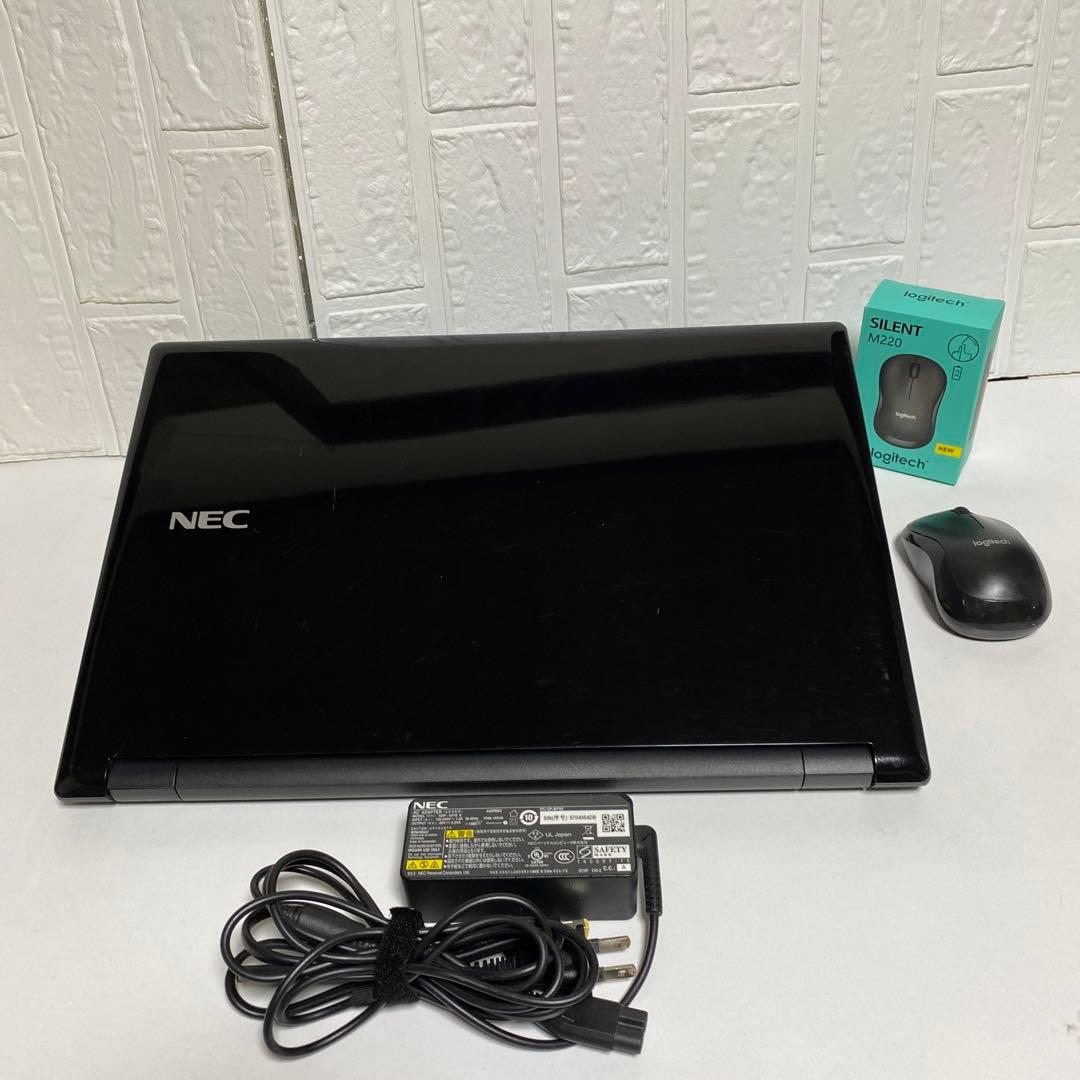 Windows11 オフィス付き　第7世代　高速起動SSD 美品NECノートPC