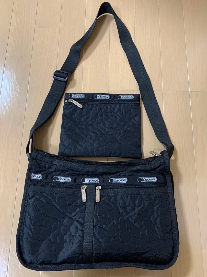 新品未使用　レスポートサック　ショルダーバッグ　パフィーブロッサムズ　ポーチ付