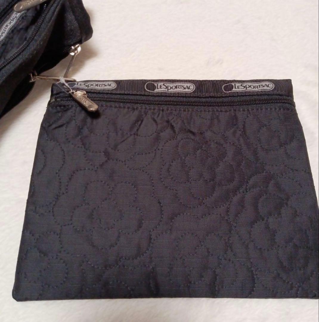 新品未使用　レスポートサック　ショルダーバッグ　パフィーブロッサムズ　ポーチ付