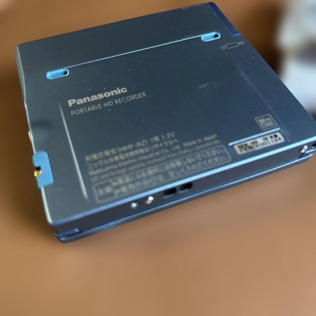 Panasonic SJ-MR240 ポータブルMDレコーダー2005年製　美品