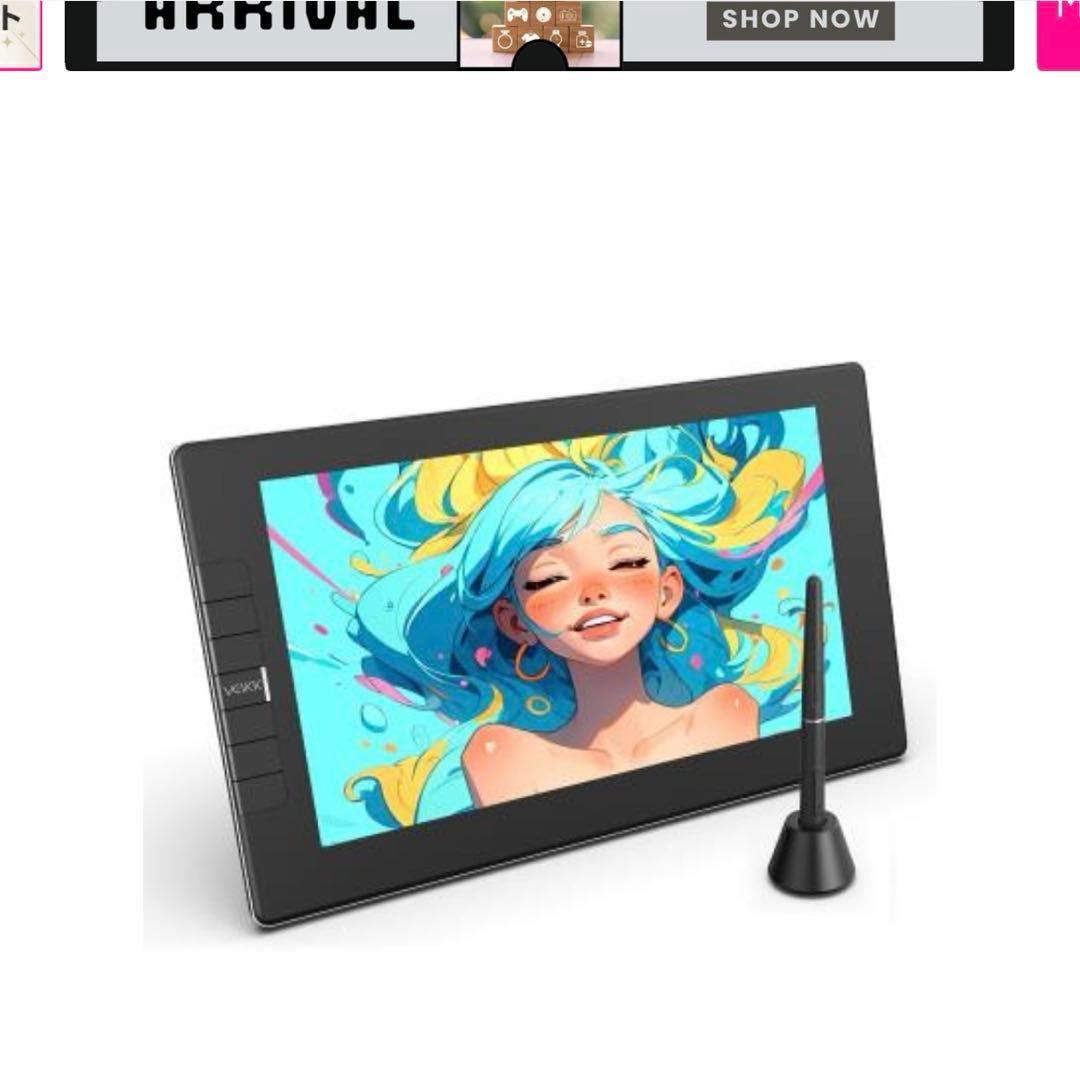 ⭐︎ほぼ未使用⭐︎タブレットVEIKK VK1200 pen disprey v2