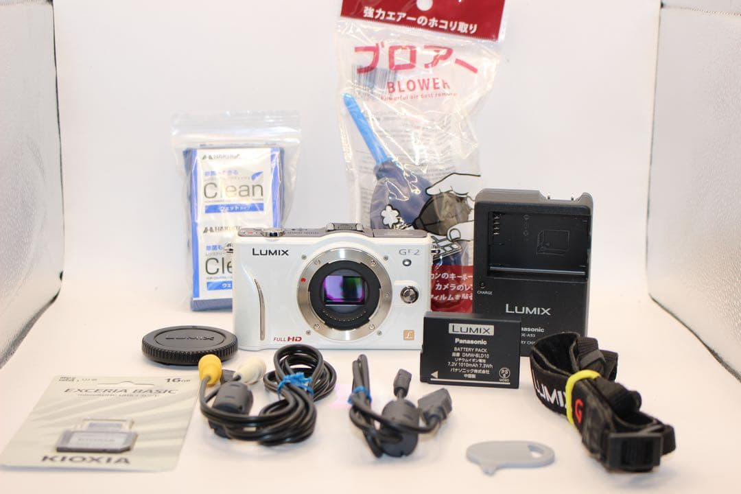 ★人気★ LUMIX DMC-GF2 ボディ　ミラーレス　ホワイト　パナソニック
