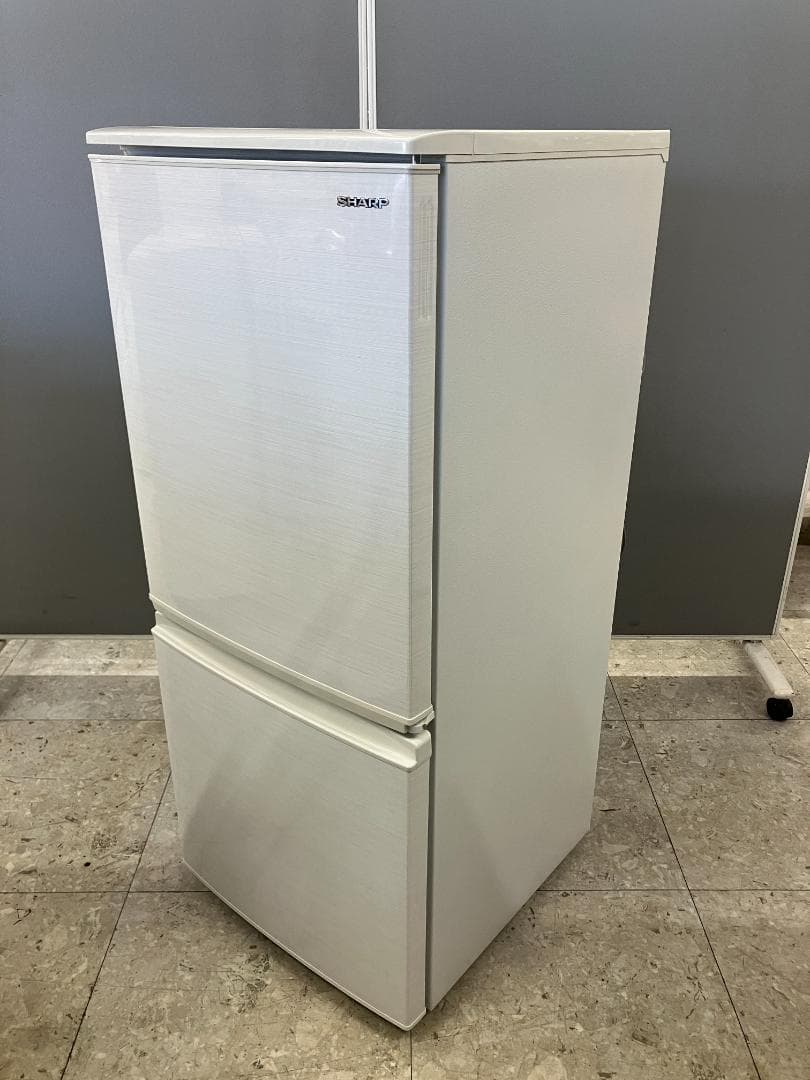 SHARP 冷凍冷蔵庫 SJ-D14EW 137L 2019年製