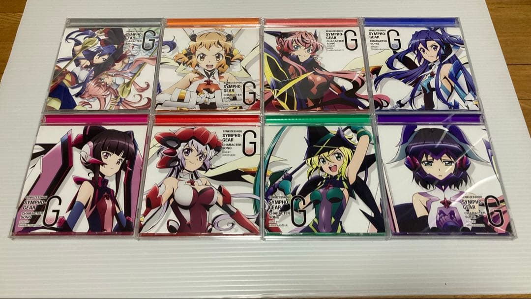 戦姫絶唱シンフォギア キャラソンシングルコンプセット+ED雪音クリス版