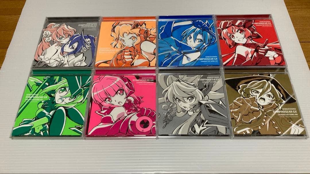 戦姫絶唱シンフォギア キャラソンシングルコンプセット+ED雪音クリス版