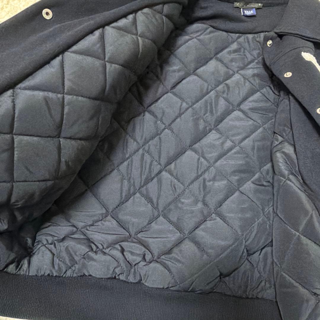 ZARA 完売品 Yale キルティングジャケット Sサイズ 美品　スタジャン