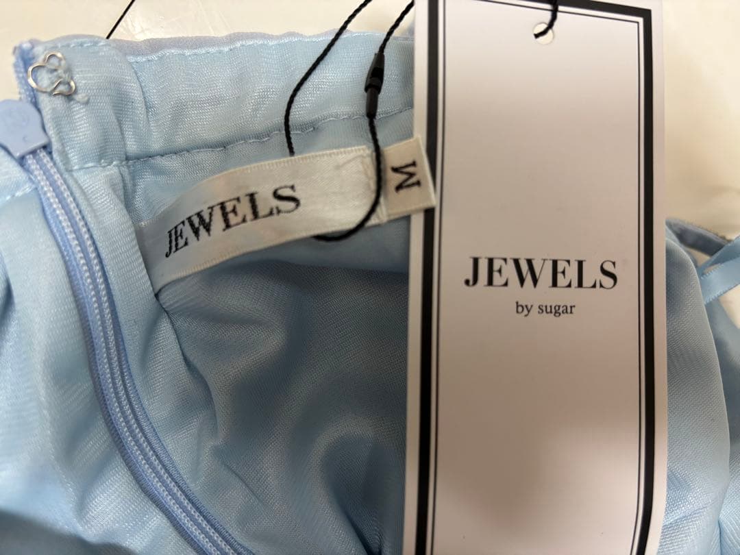 JEWELSカウルネックキャミソールドレスギャザーシャーリングタイトキャバドレス