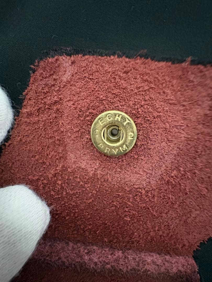 希少 Leica ライカ刻印 本革カードケース ドイツPRYM金具 キーリング付