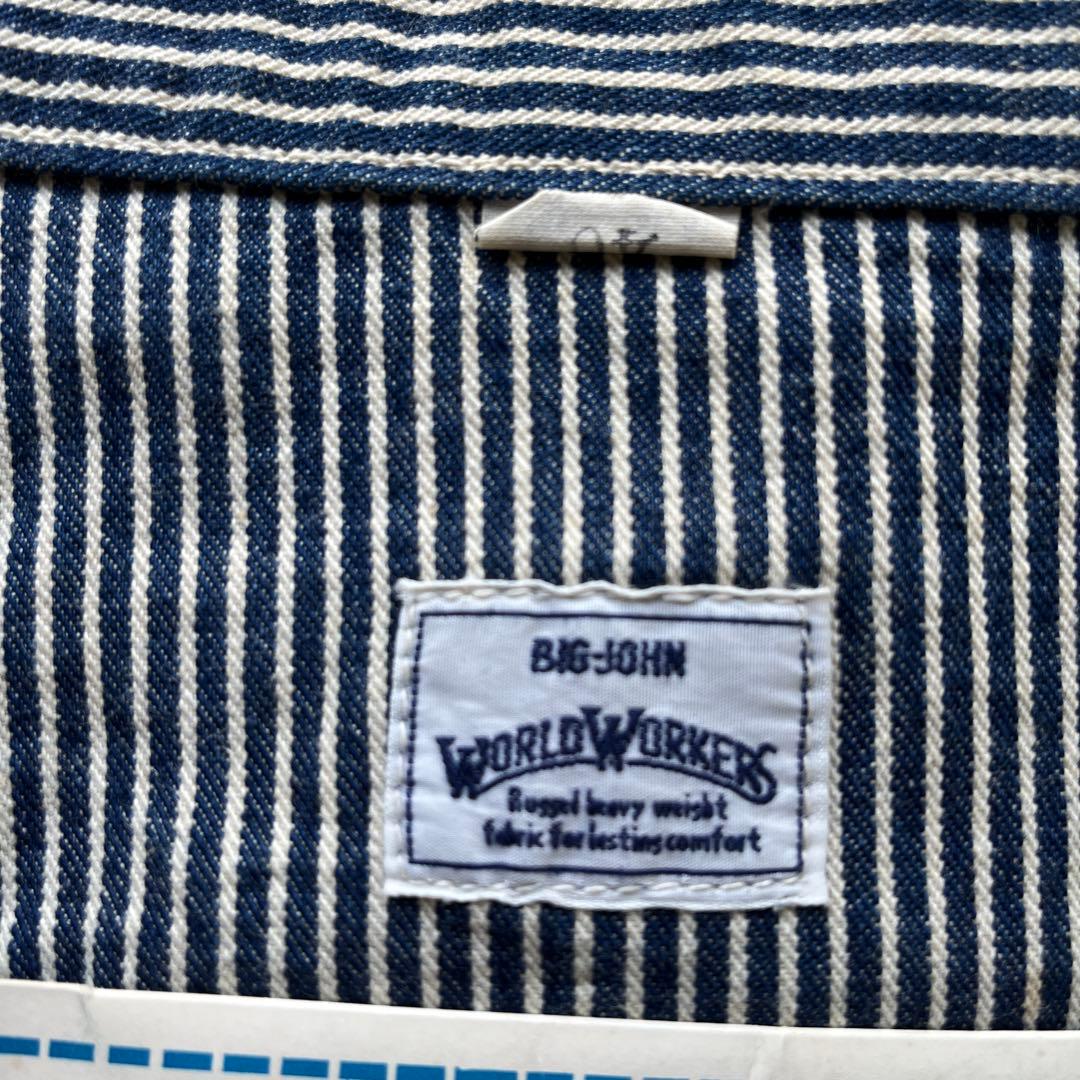 70s 80s デッドストック　BIG-JOHN WORLD WORKERS