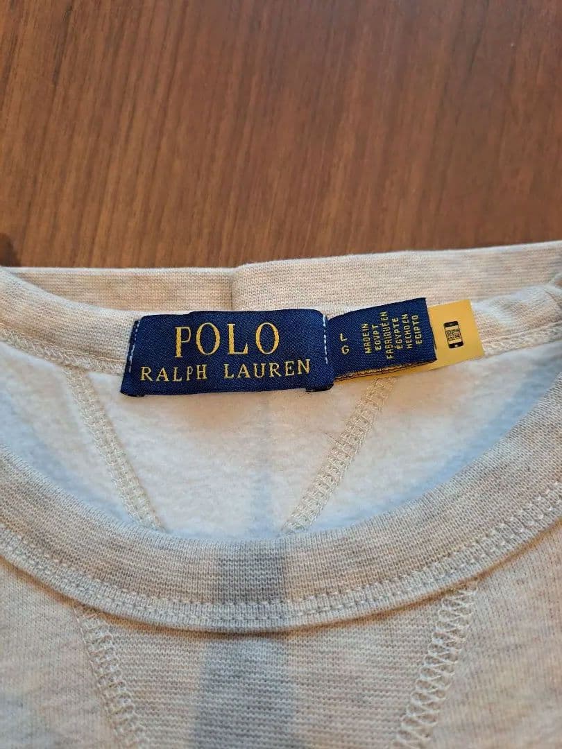 Polo Ralph Lauren ライトベージュ スウェット LG