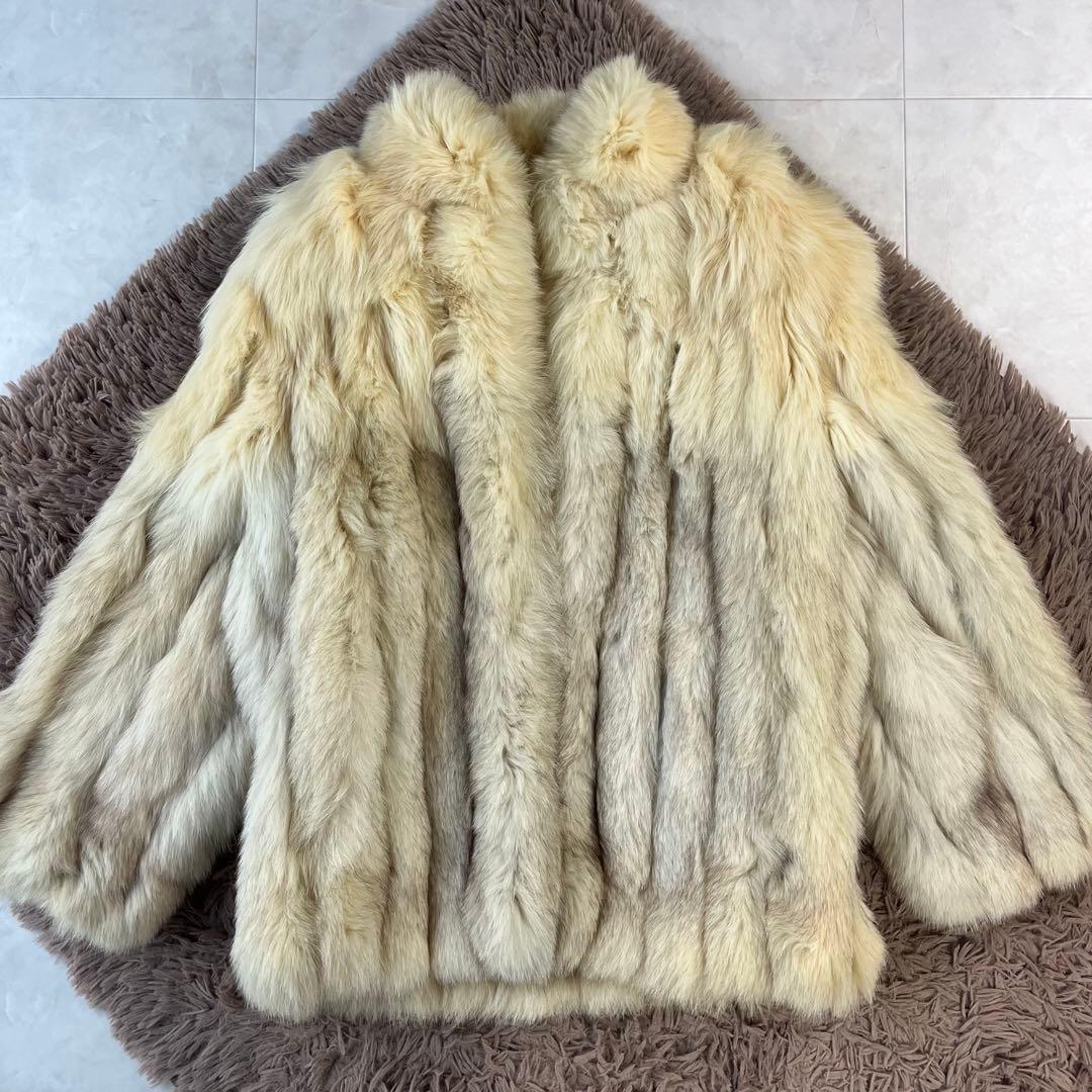 SAGA FOX✨サガフォックス 毛皮コートランチフォックス 大きいサイズ13号