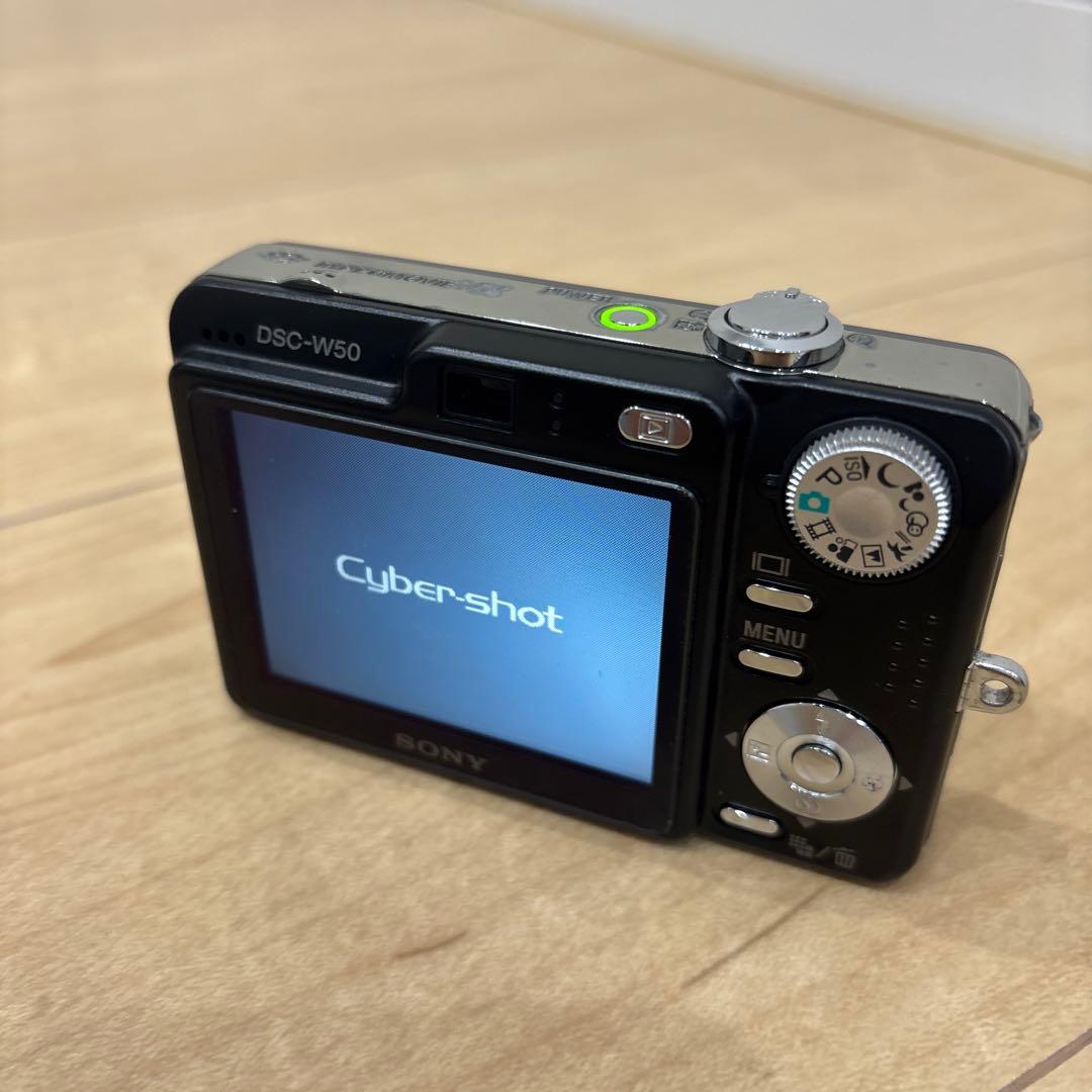 SONY ソニー　Cyber-shot サイバーショット DSC-W50　黒