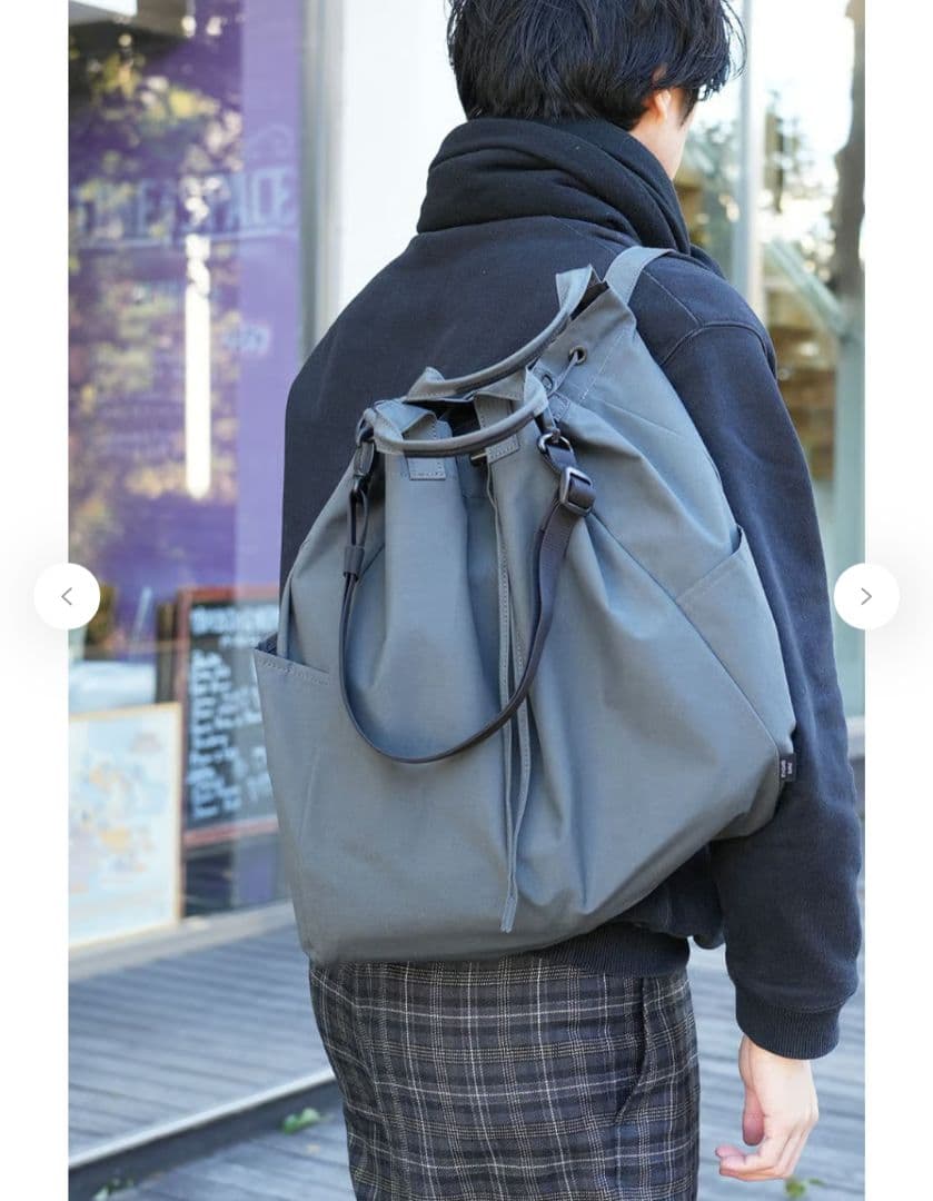 【なぁなぁです】SIMPLICITY 3WAY KNAP SACK