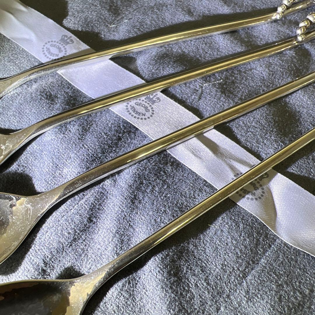 ジョージジェンセン　激レア　ブロッサムアイスティスプーンsterling925