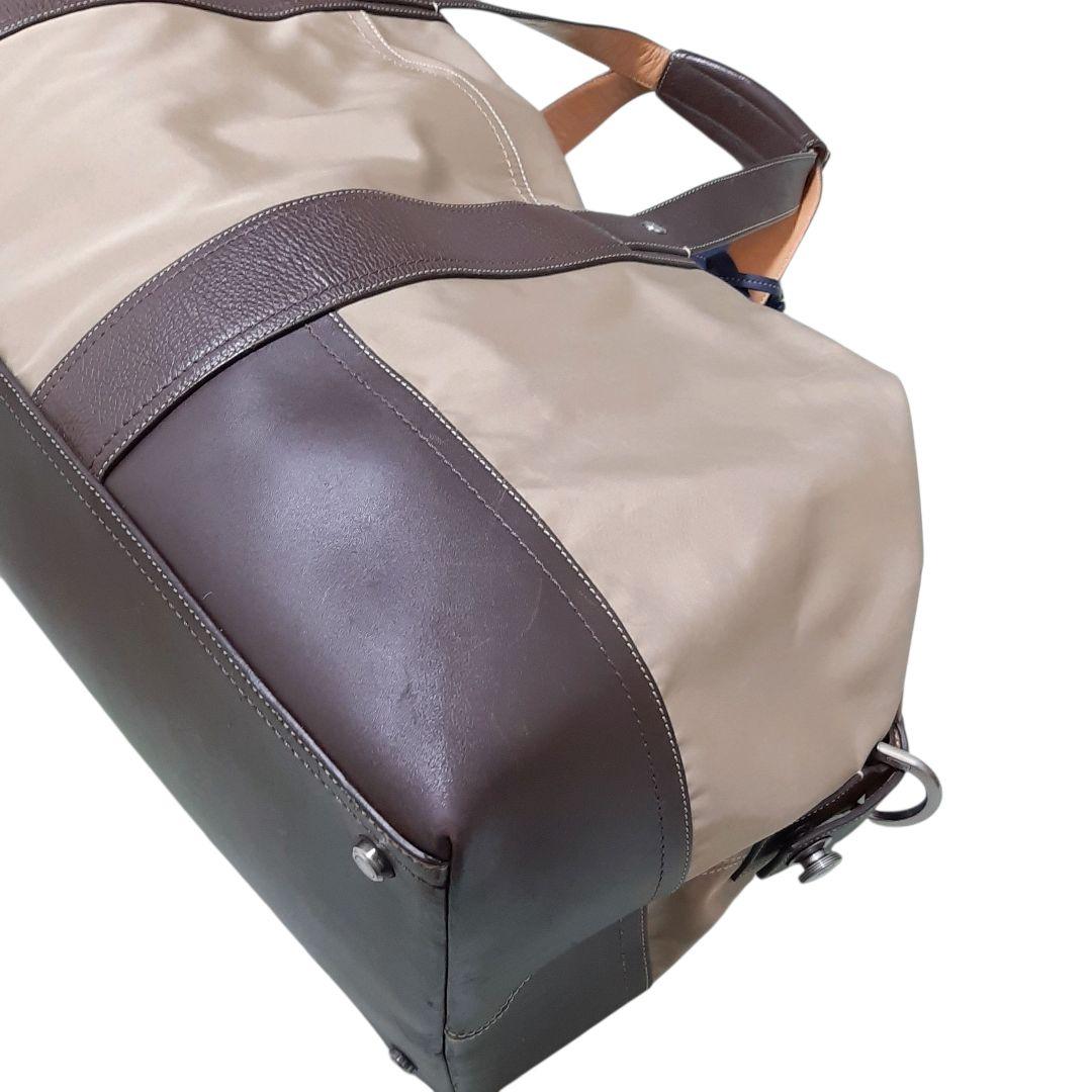 2点セット　コーチ　ボストンバック　2way キャンバスレザー