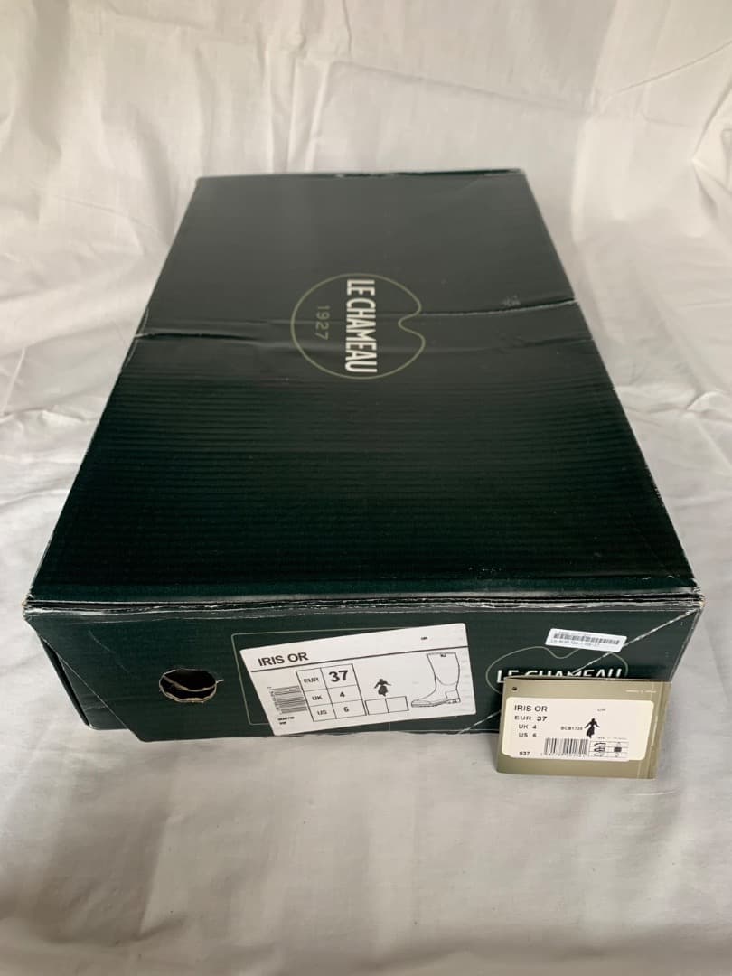 【目立った傷や汚れナシ】 LE CHAMEAU　ゴム長靴　約24cm