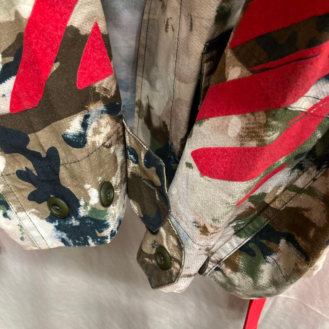 OFF-WHITE オフホワイト ジャケット ミリタリー カモフラ 迷彩