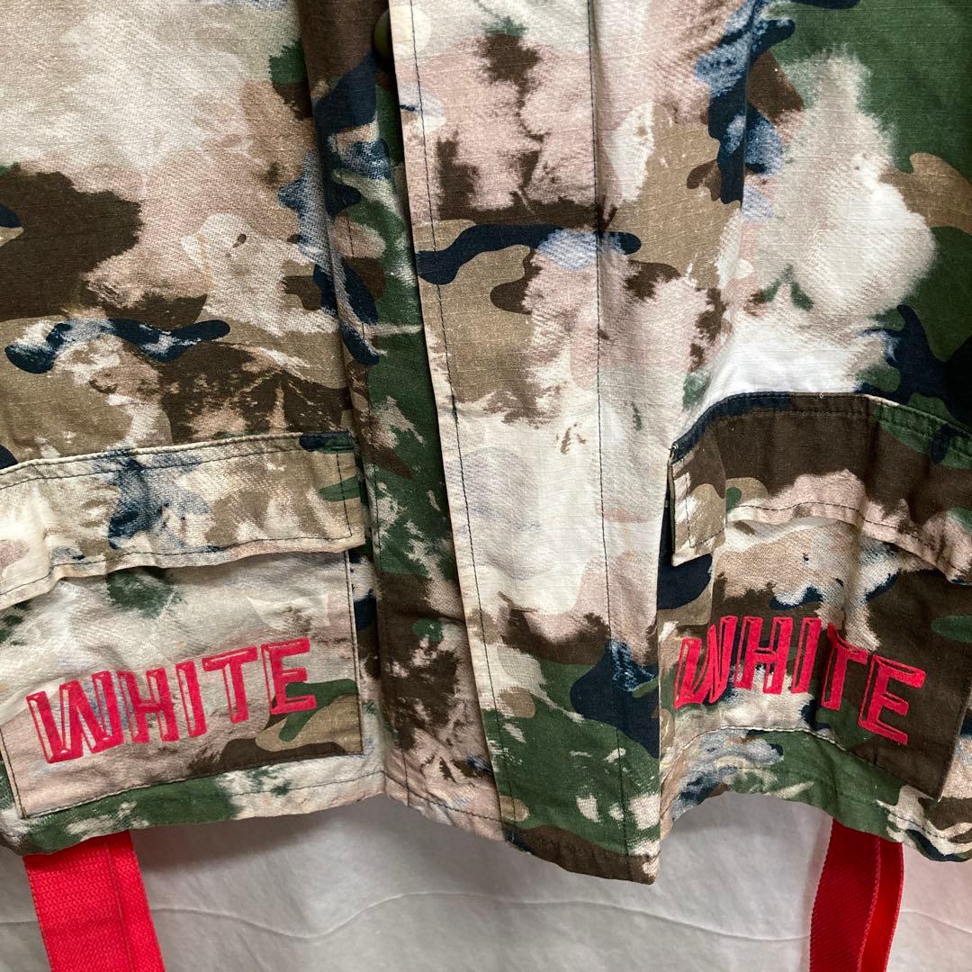 OFF-WHITE オフホワイト ジャケット ミリタリー カモフラ 迷彩