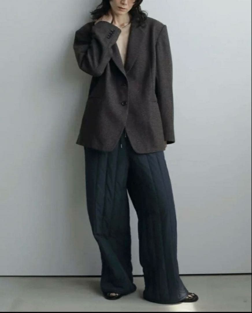 anuke ♡ アンヌーク　ヘリンボーン　ウール　ジャケット