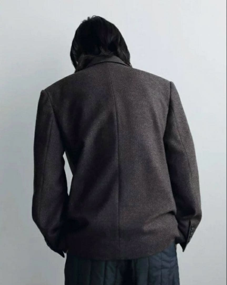 anuke ♡ アンヌーク　ヘリンボーン　ウール　ジャケット