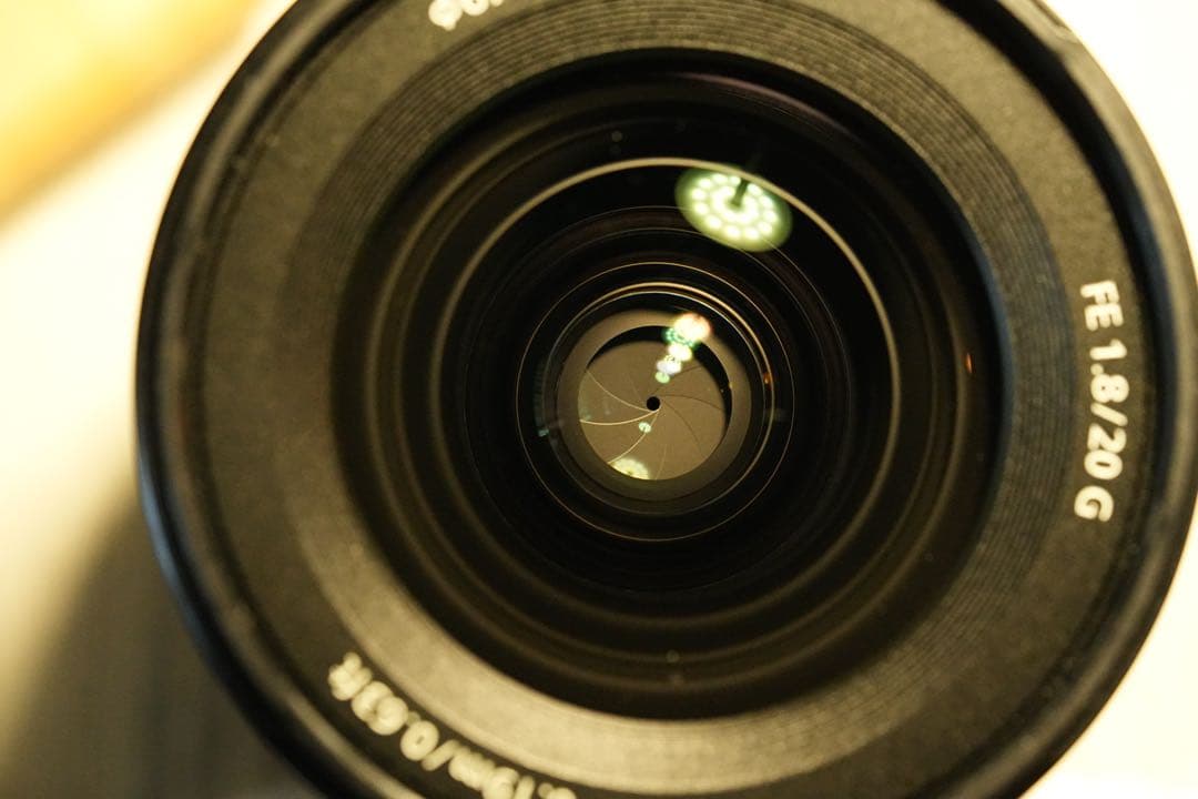 SONY FE 20mm F1.8 G レンズ