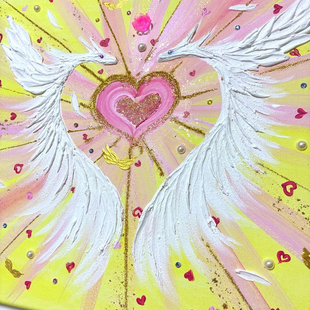 開運絵画　良縁　ソウルメイト引き寄せ　護符