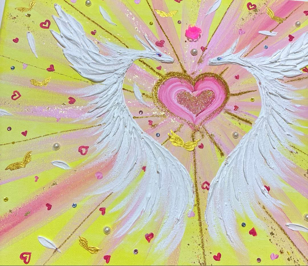 開運絵画　良縁　ソウルメイト引き寄せ　護符