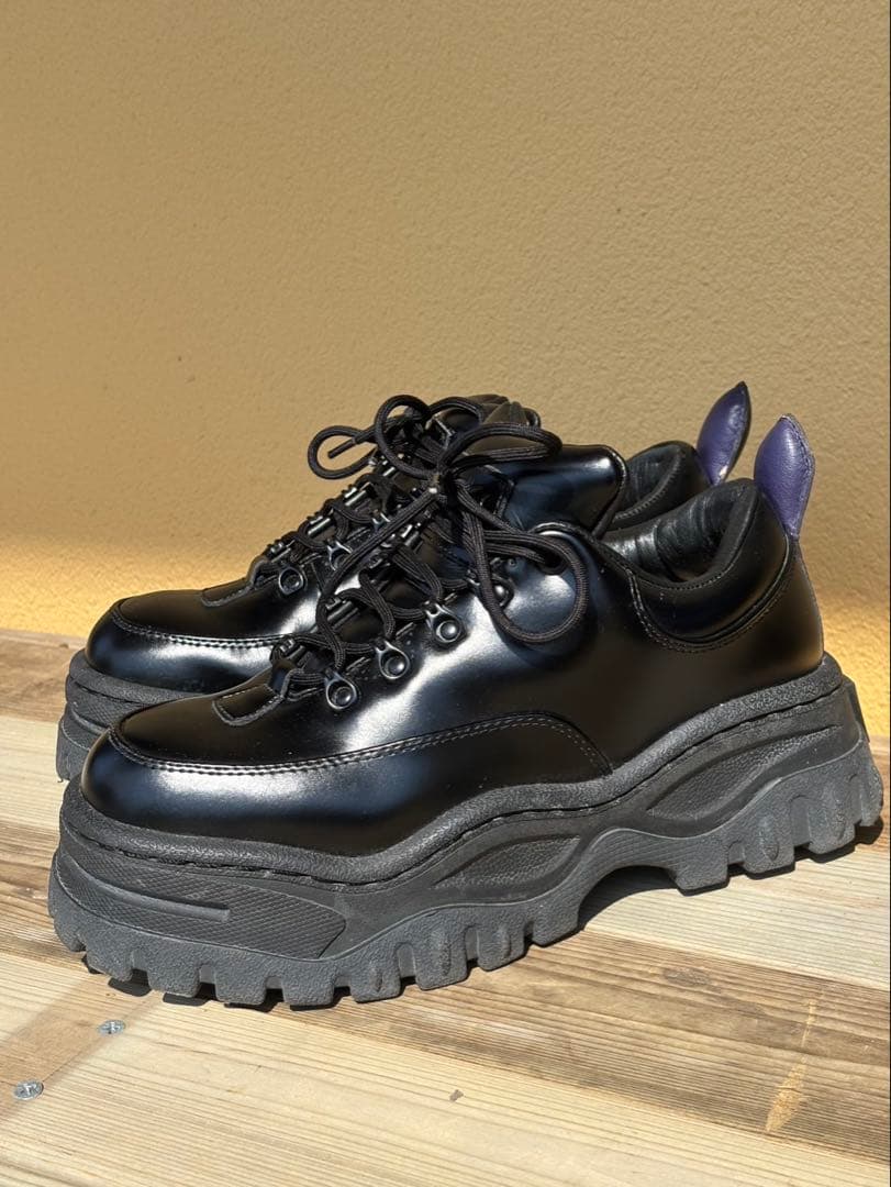 エイティス　Angel エンジェル　スニーカー　厚底　ブラック