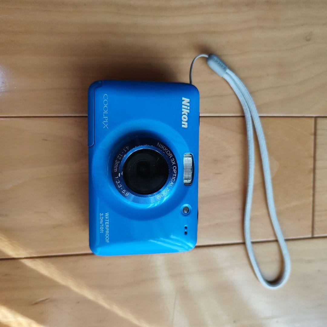 ★値下げ★Nikon COOLPIX 防水デジタルカメラ 青