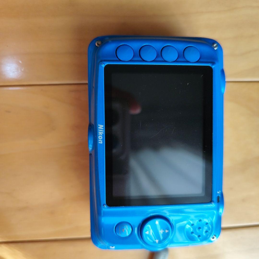 ★値下げ★Nikon COOLPIX 防水デジタルカメラ 青