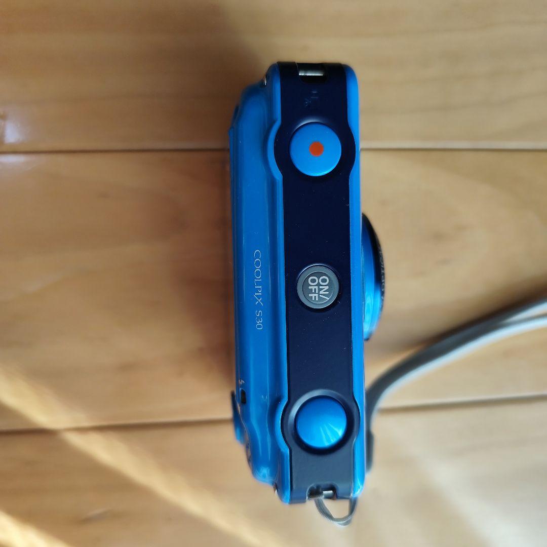 ★値下げ★Nikon COOLPIX 防水デジタルカメラ 青