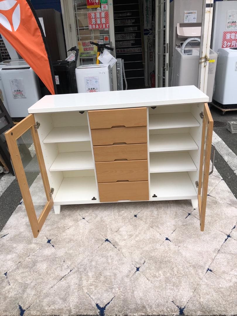 【福岡市限定】キッチンキャビネット ニトリ 廃番