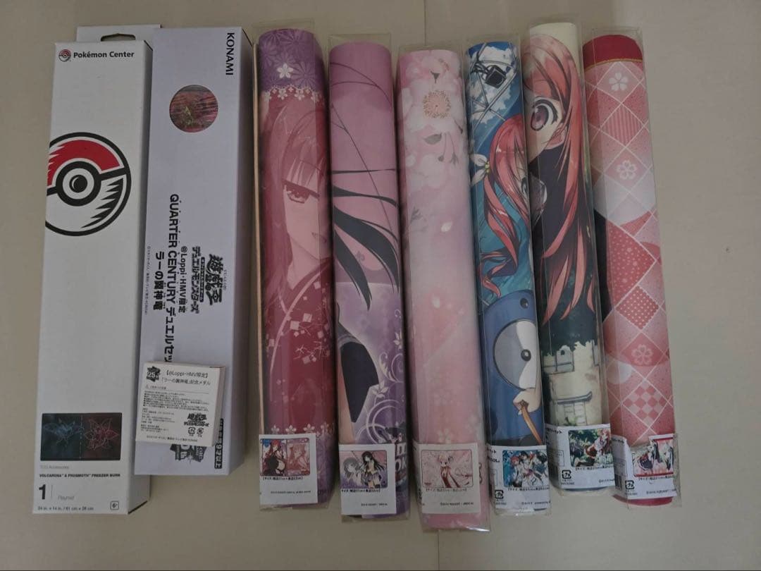 カードゲームプレイマット9本セット